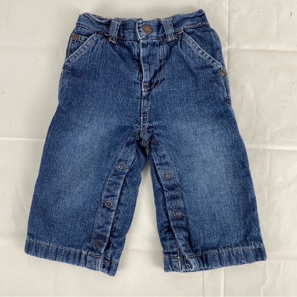 Vintage Nevada Blue Carpenter lined Denim Wide Leg Jeans Size 18lbs